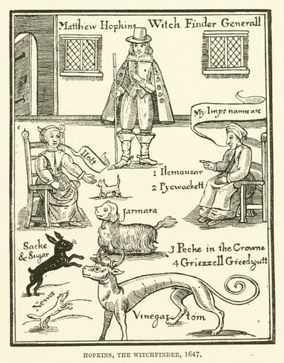 霍普金斯，女巫，1647年 作者 英语学校